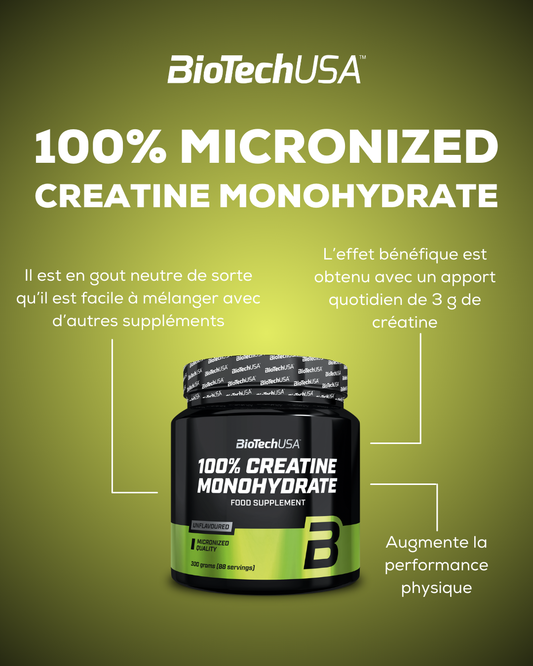 100% Creatine Monohydrate