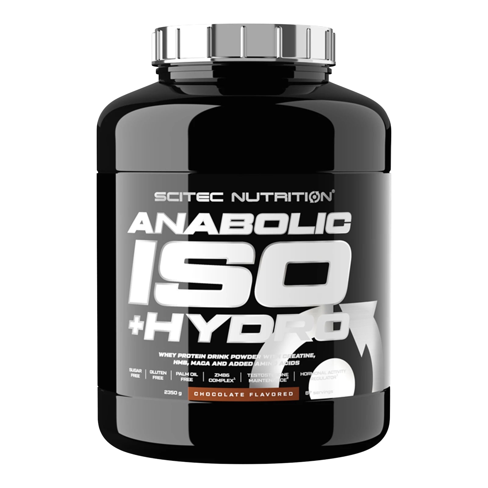Anabolic Iso+Hydro BioTechUSA – Poudre de protéine de lactosérum saveur chocolat, 2350g.