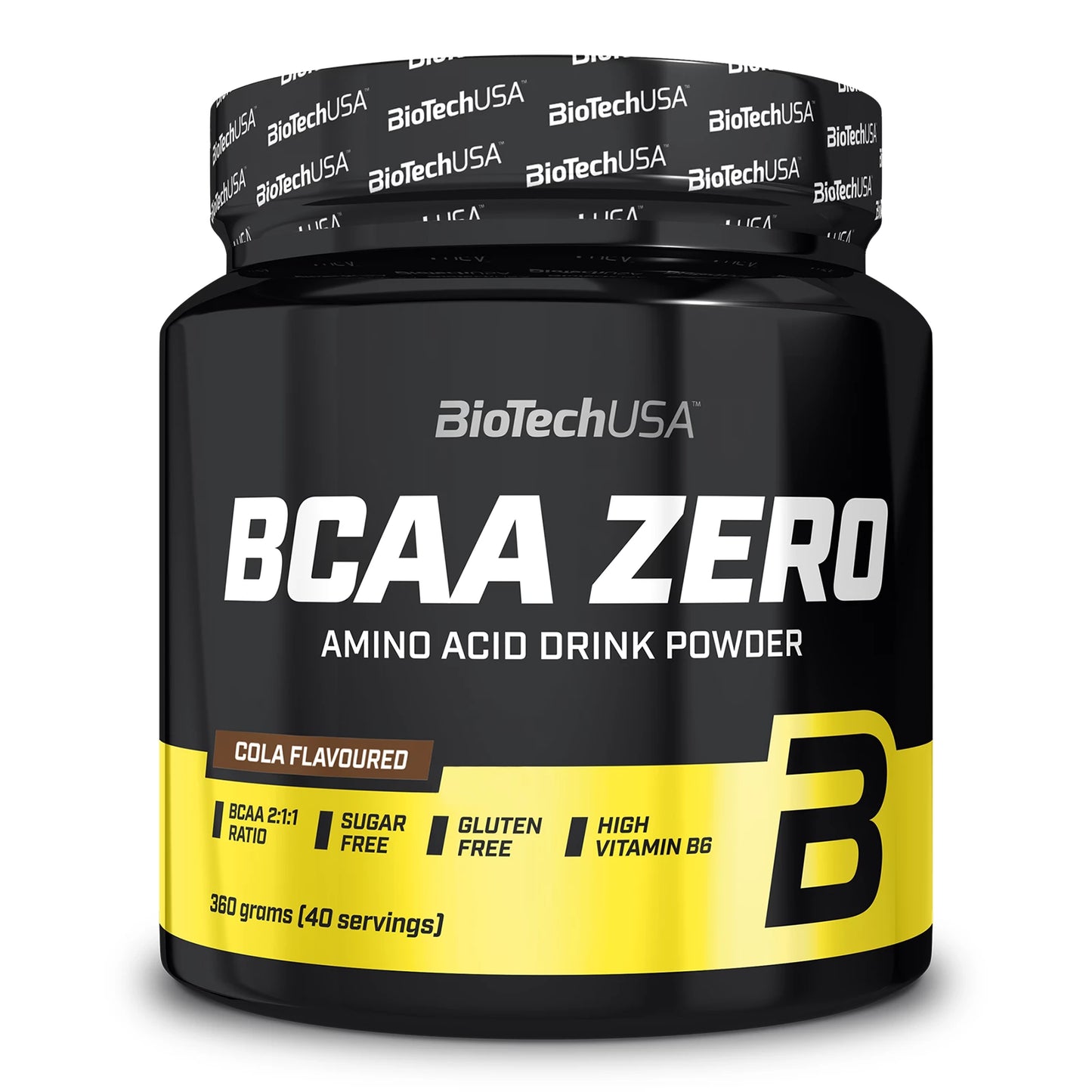 Poudre BCAA Zero BioTechUSA – Acides aminés essentiels 2:1:1, sans sucre, idéal pour la récupération et la performance sportive.
