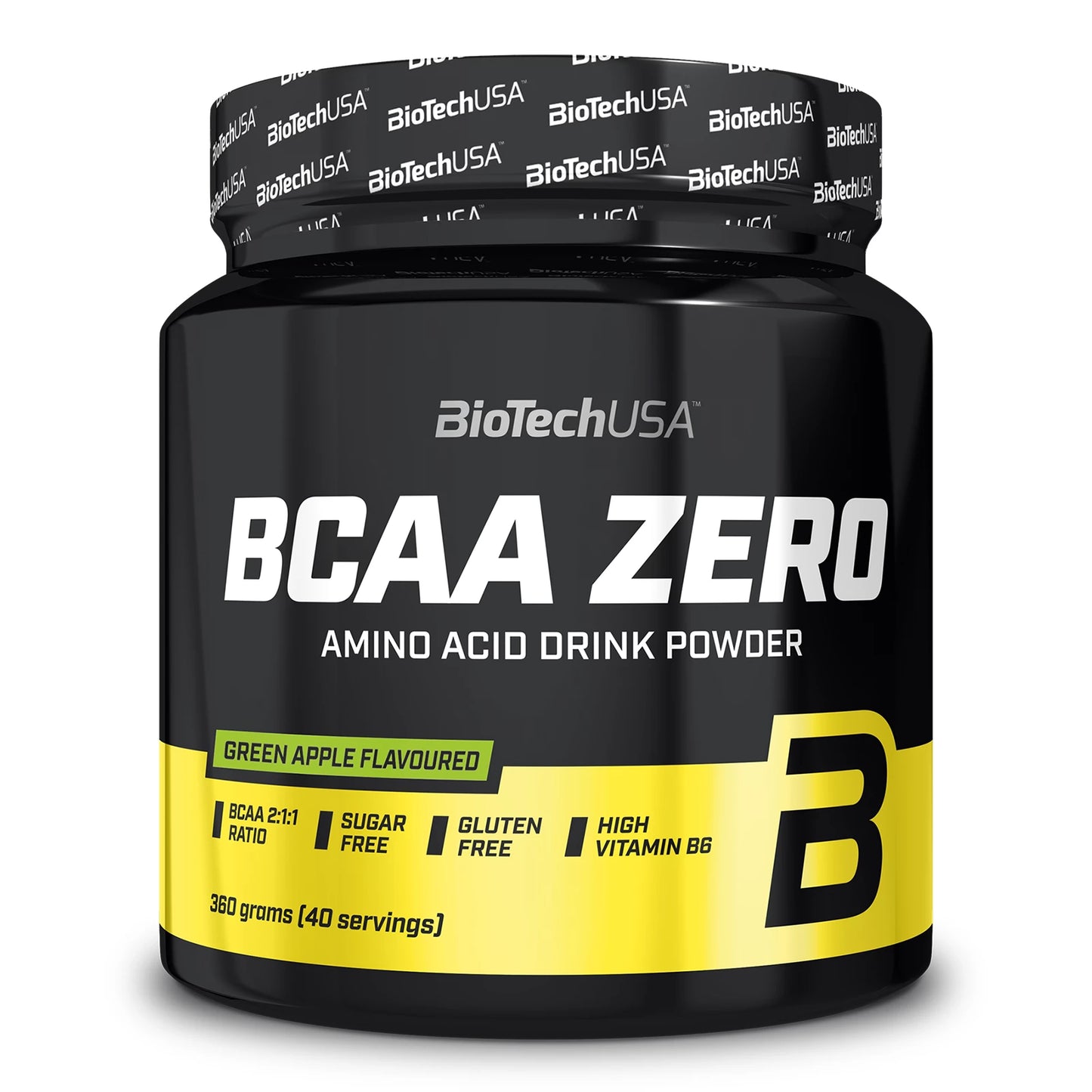 Poudre BCAA Zero BioTechUSA – Acides aminés essentiels 2:1:1, sans sucre, idéal pour la récupération et la performance sportive.