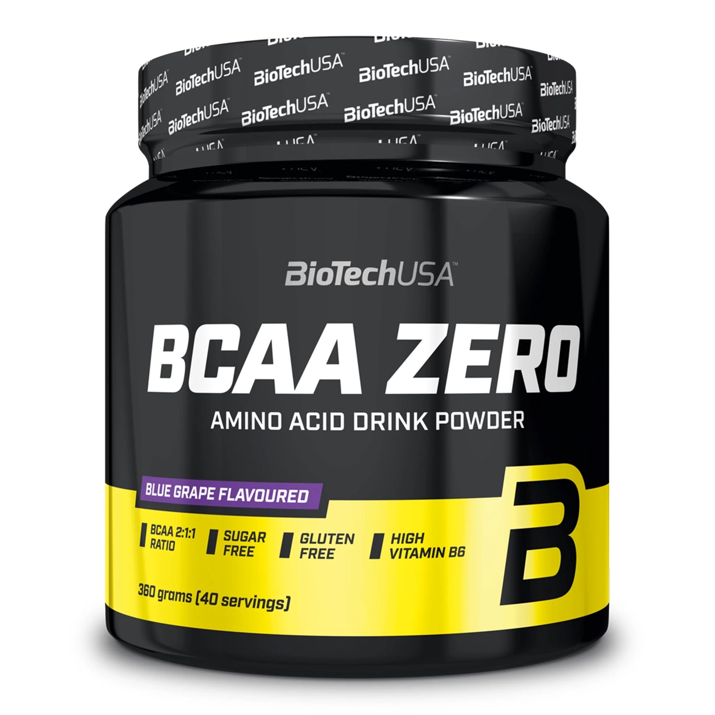 Poudre BCAA Zero BioTechUSA – Acides aminés essentiels 2:1:1, sans sucre, idéal pour la récupération et la performance sportive.