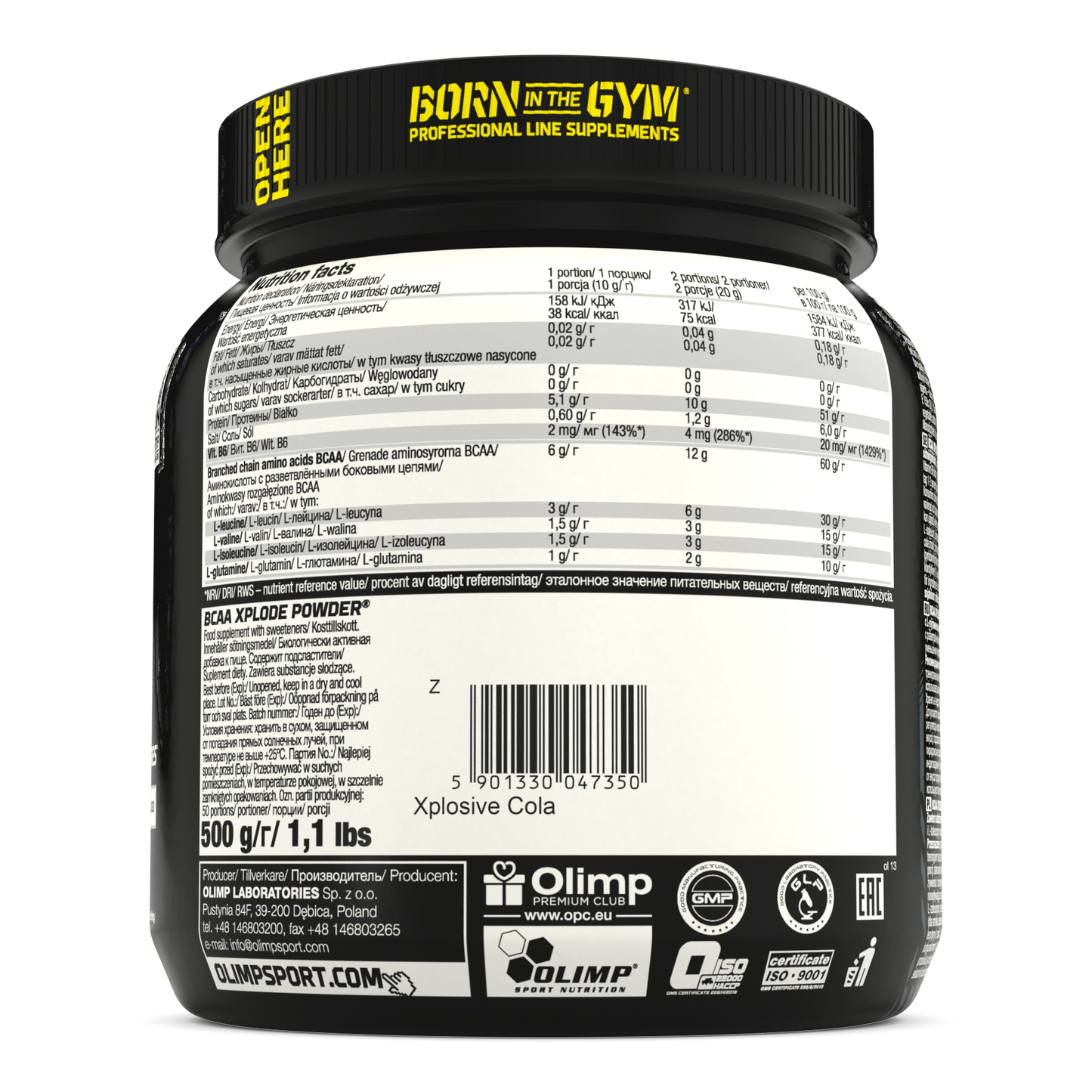 BCAA Xplode Powder