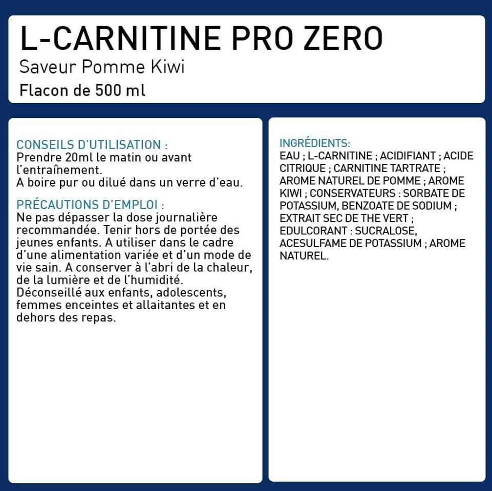 L-Carnitine Pro Zero