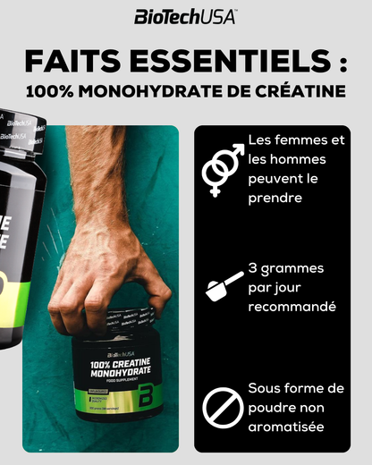 100% Creatine Monohydrate