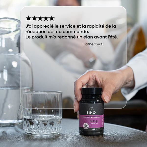 Shilajit Pur en gélules - SIHO