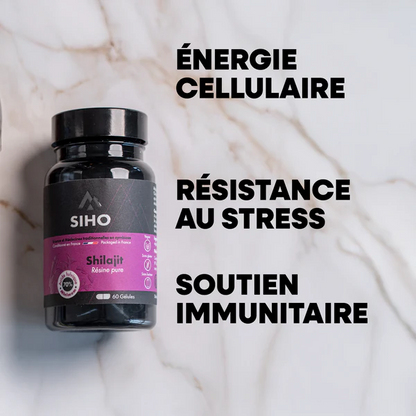 Shilajit Pur en gélules - SIHO