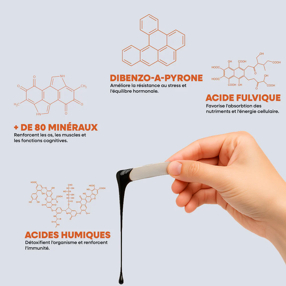 Shilajit résine pure 100% SIHO