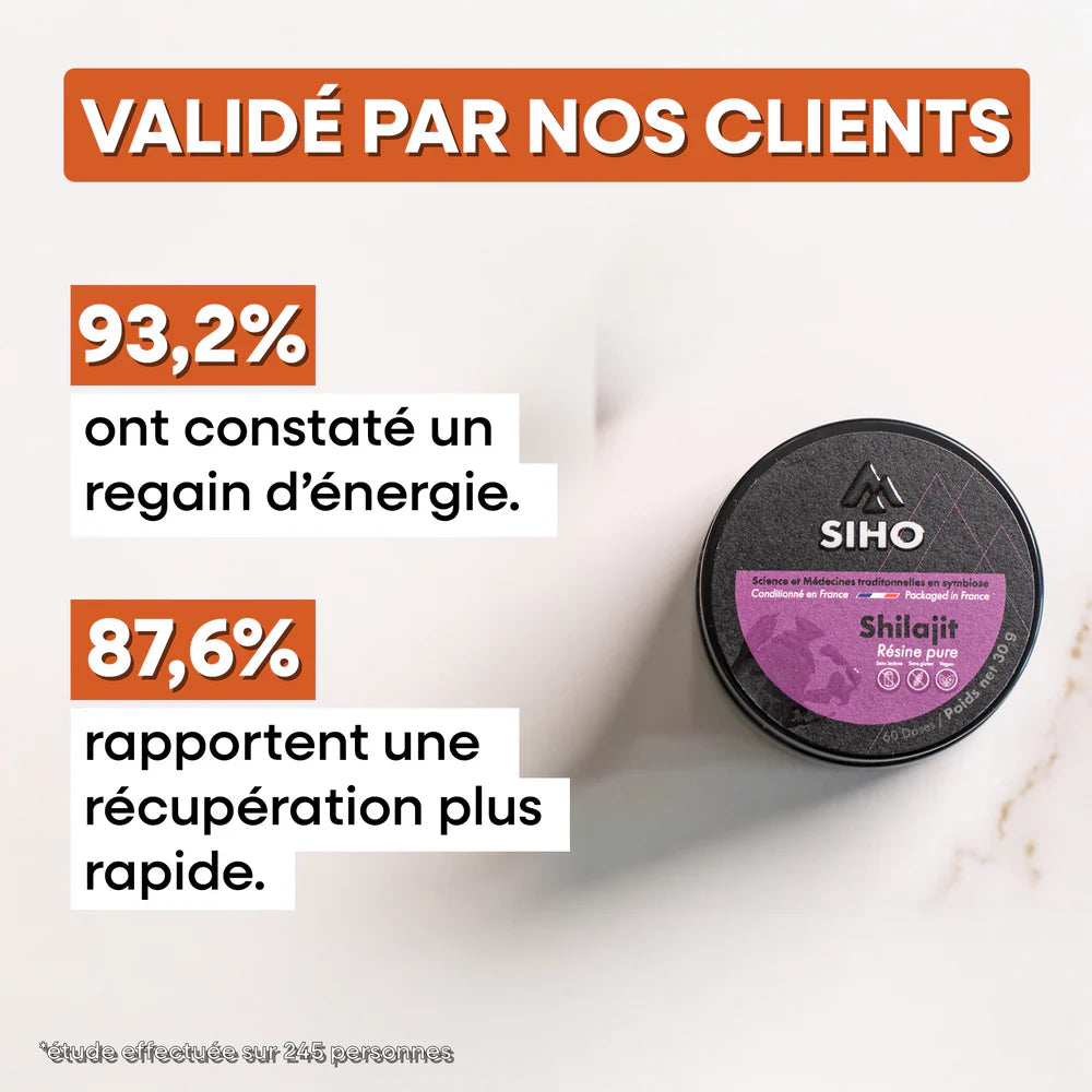 Shilajit résine pure 100% SIHO