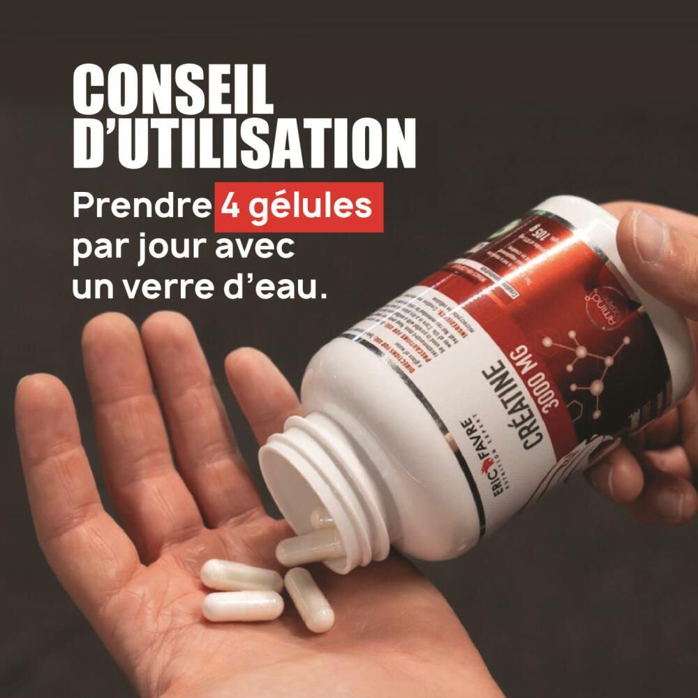 Creatine Monohydrate 3000mg Eric Favre