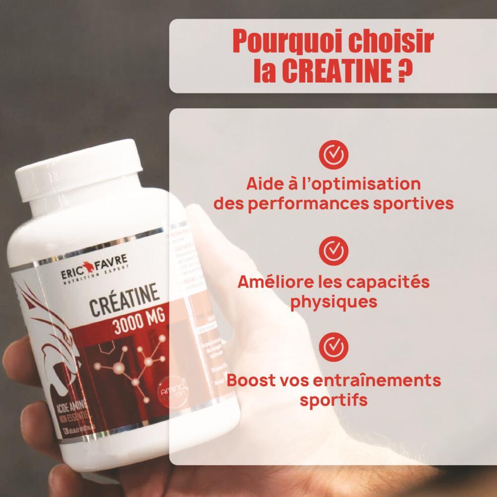 Creatine Monohydrate 3000mg Eric Favre