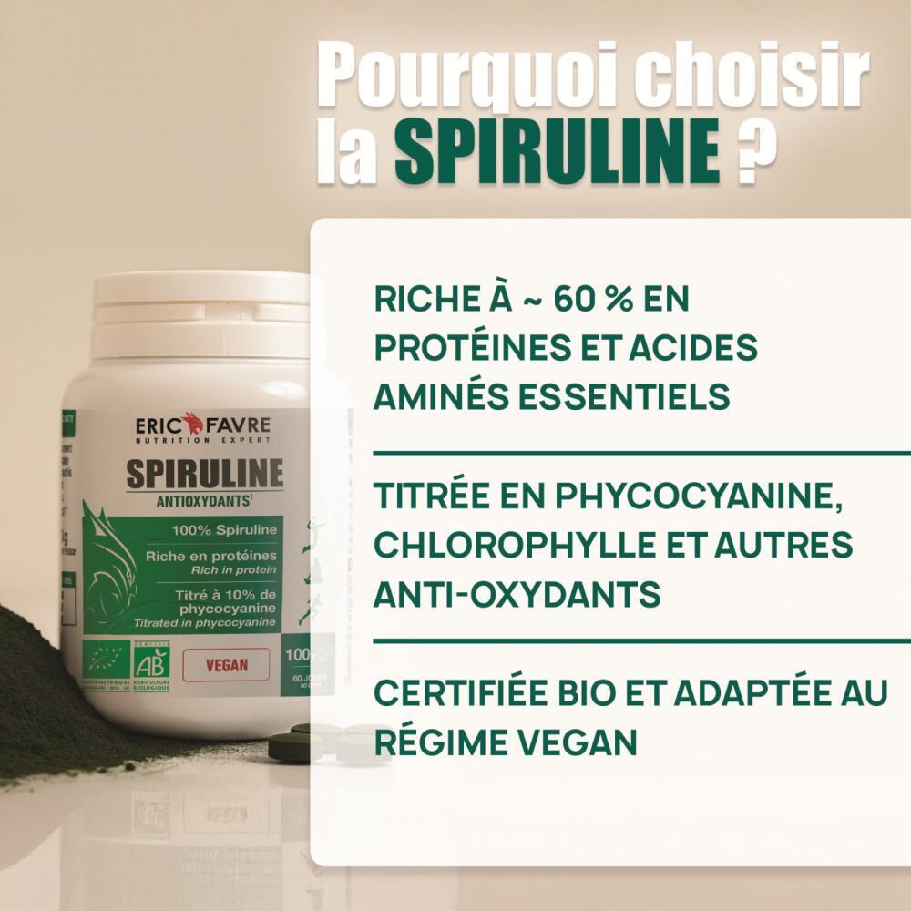 Spiruline vegan