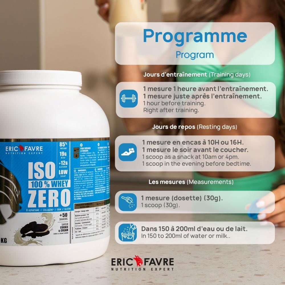 Iso Zero 100% Whey Protéine