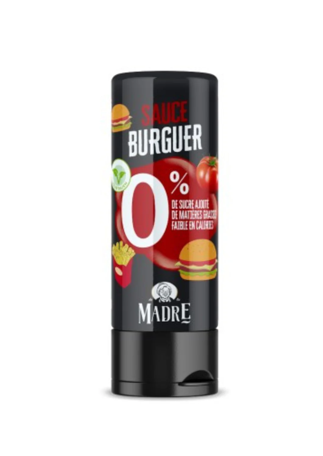 Sauce Burger Madre - Légère, sans graisses ajoutées et faible en calories
