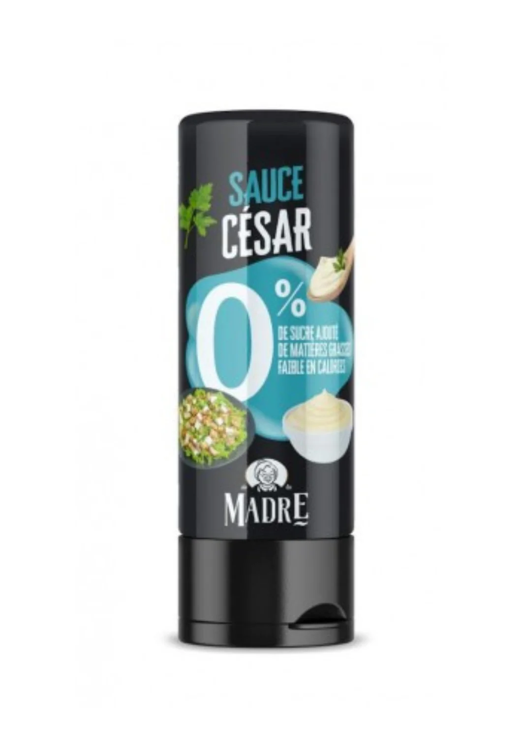 Sauce César Madre - Légère et sans graisses ajoutées pour vos plats sains