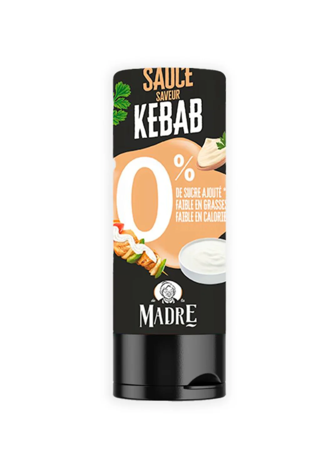 Sauce Kebab Madre - Sans graisses ni sucres ajoutés, pour une alimentation équilibrée