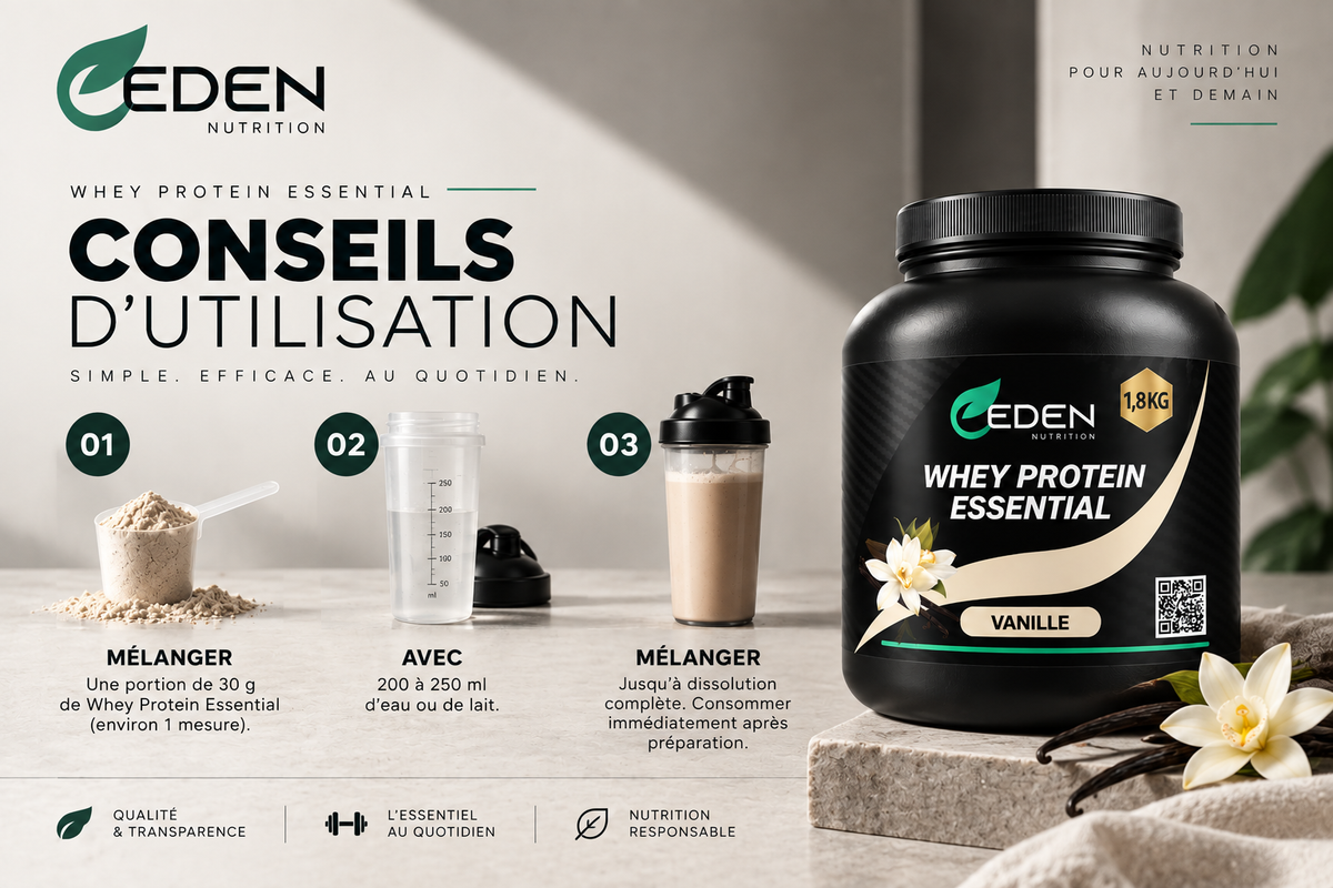WHEY PROTEIN ESSENTIAL – EDEN Nutrition