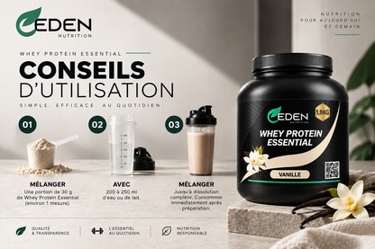 WHEY PROTEIN ESSENTIAL – EDEN Nutrition